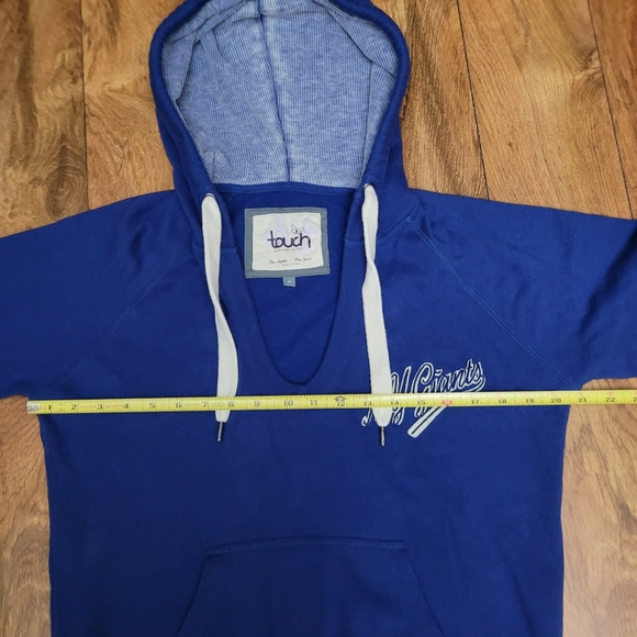 🏈NY Giants Womans pullover 3/4 sleeve hoodie Touch by Alyssa Milano - Picture 15 of 16